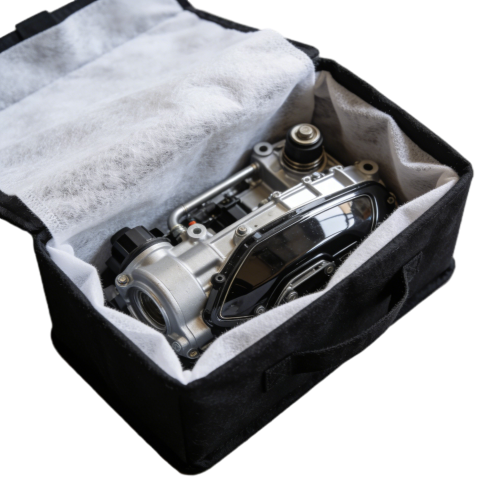 Black Microfiber Packing